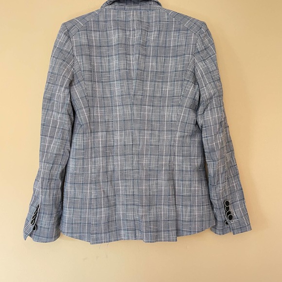 Veronica Beard Gray Plaid Blazer - Picture 7 of 7